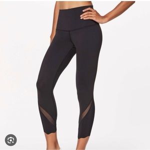 Lululemon Wunder under cropped leggings size 6